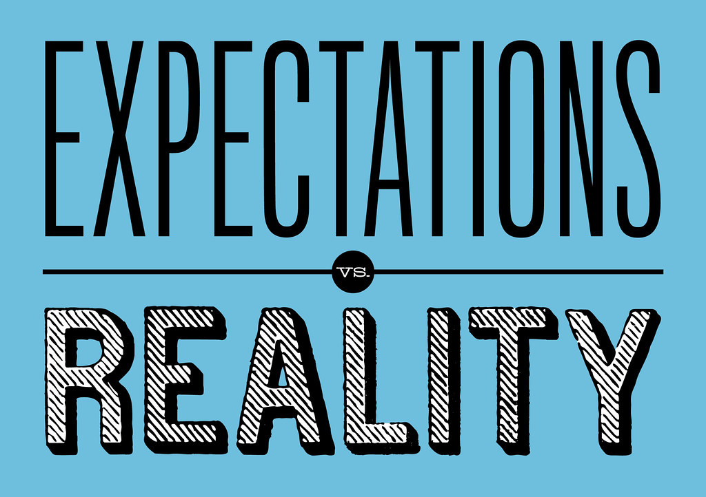 Image result for expectations vs reality
