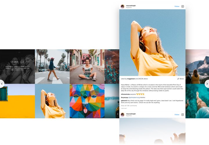 Image result for instagram feed