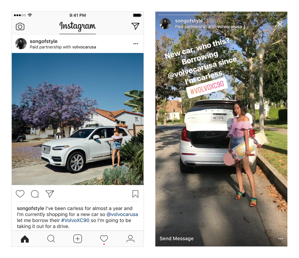 Image result for paid partnership instagram
