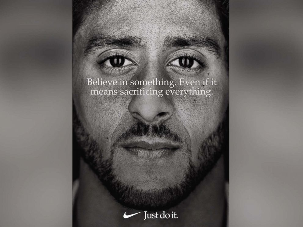 Colin Kaepernick In Nike's 'Just Do It' Ad Campaign