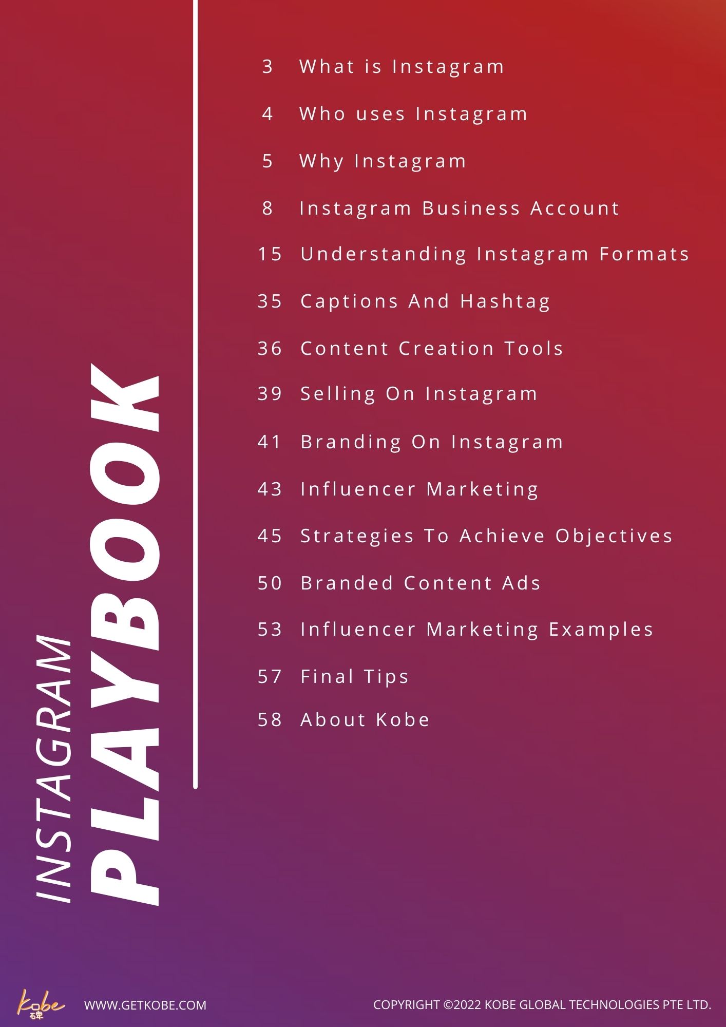 Instagram playbook 2022, instagram strategies 2022, influencer marketing strategies 2022