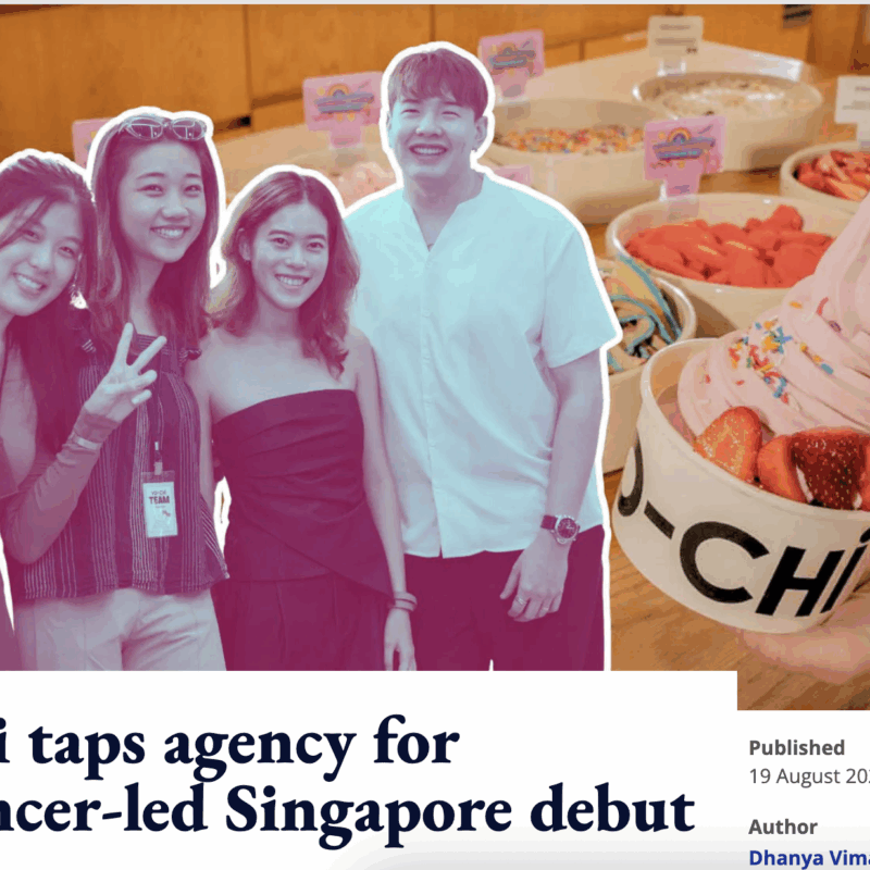 Yo-chi Singapore, F&B influencer campaigns Singapore, UGC marketing strategy