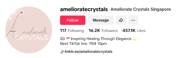 Ameliorate Crystals (@amelioratecrystals) – 16.2K followers