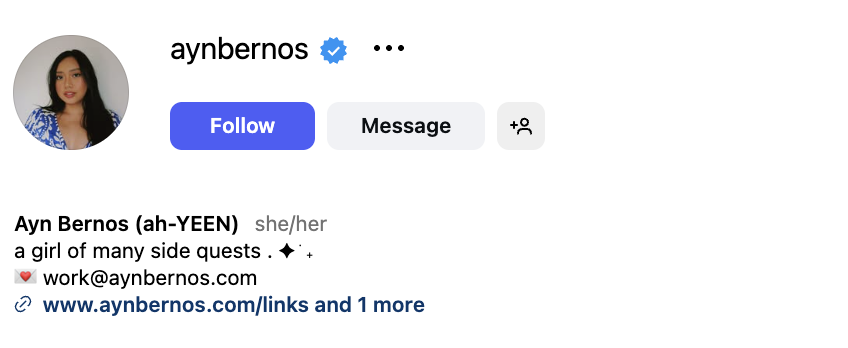 Ayn Bernos (@aynbernos) – 179K followers