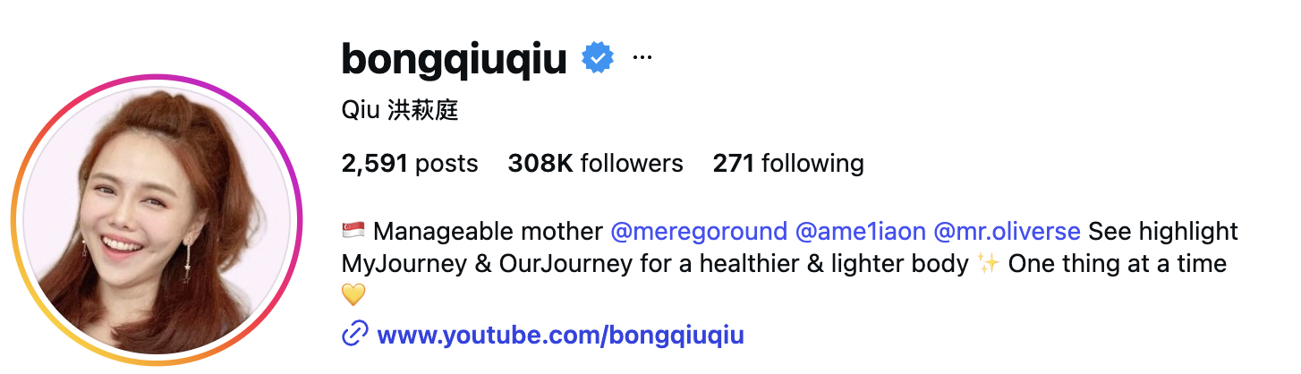 Bong Qiu Qiu (@bongqiuqiu) — 308K Followers