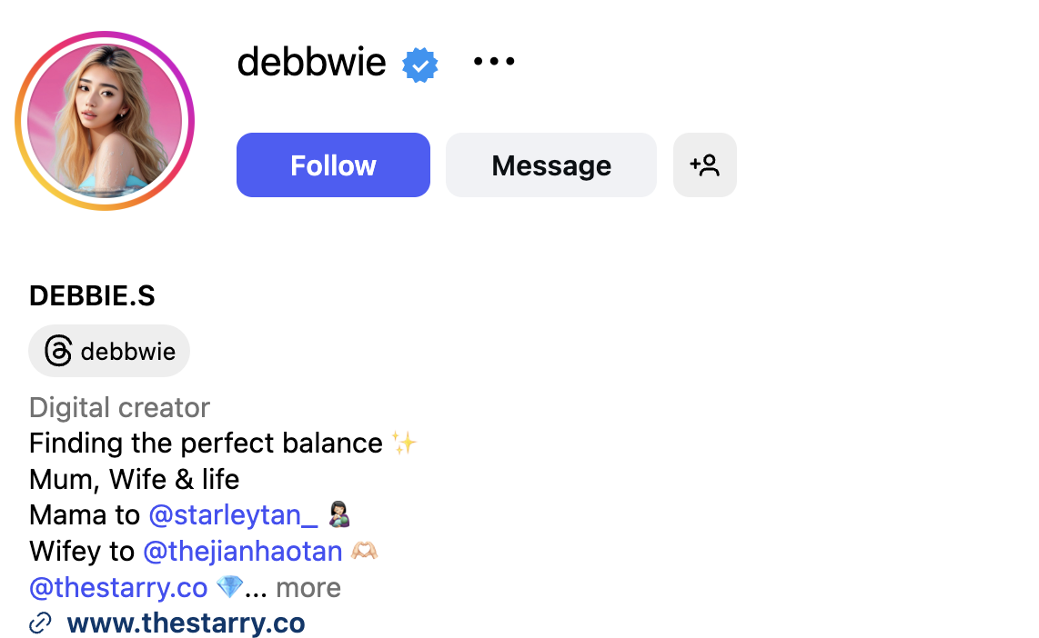 Debbie (@debbwie) – 502K Followers