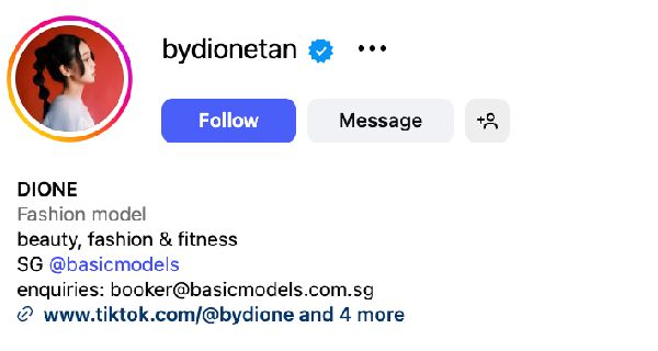 Dione Lim (@bydionetan) – 53.9K Followers