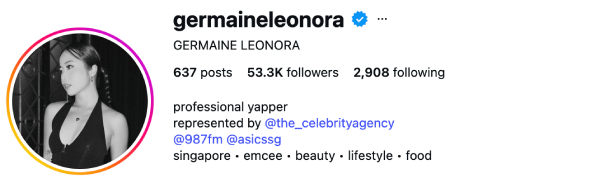 Germaine Leonora (@germaineleonora) — 53.3K Followers