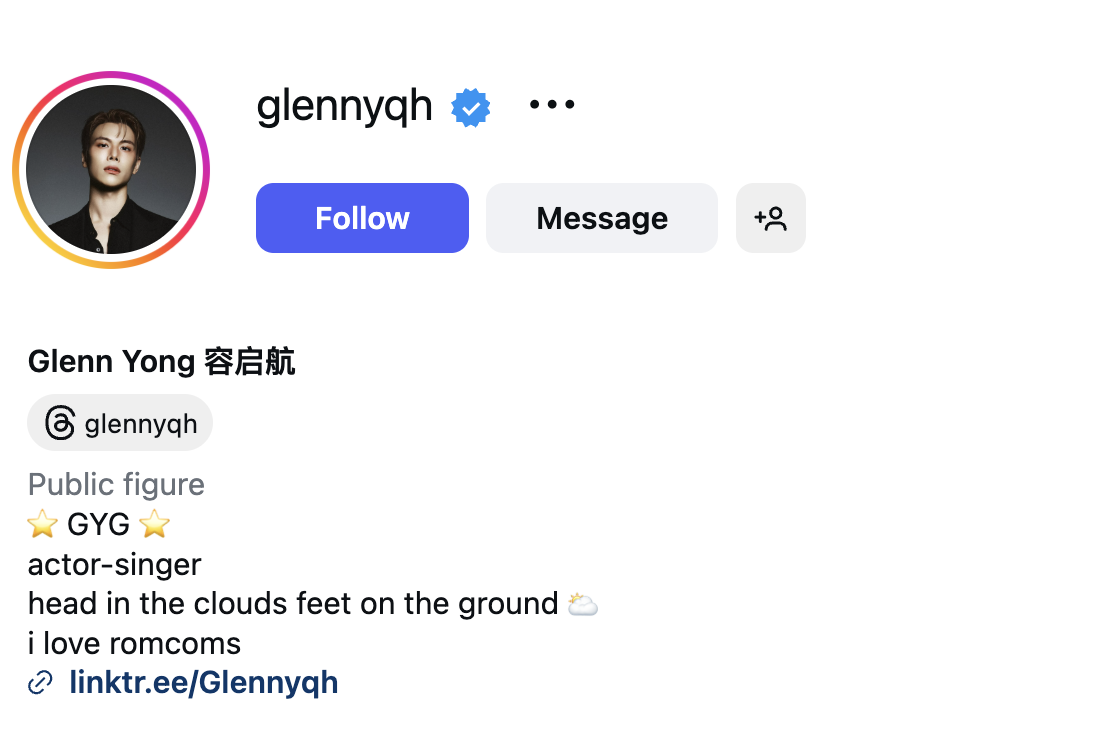 Glenn Yong (@glennyqh) – 539K Followers