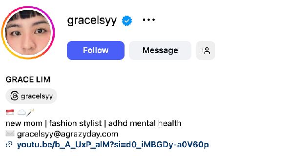 Grace Lim (@gracelsyy) – 67.4K Followers