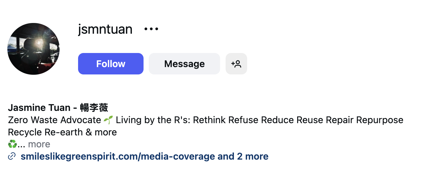 Jasmine Tuan (@jsmntuan) – 3.2K Followers