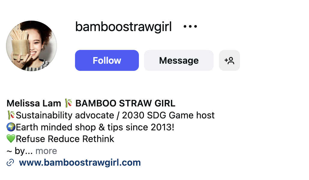 Melissa Lam (@bamboostrawgirl) – 16.9K Followers