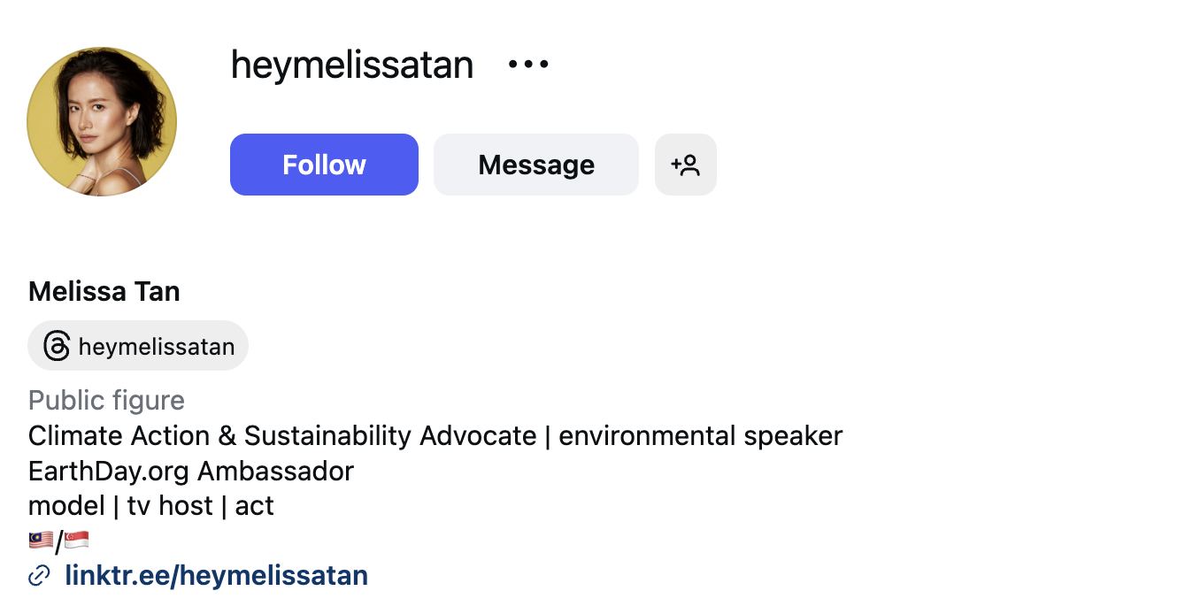 Melissa Tan (@heymelissatan) – 54.5K Followers