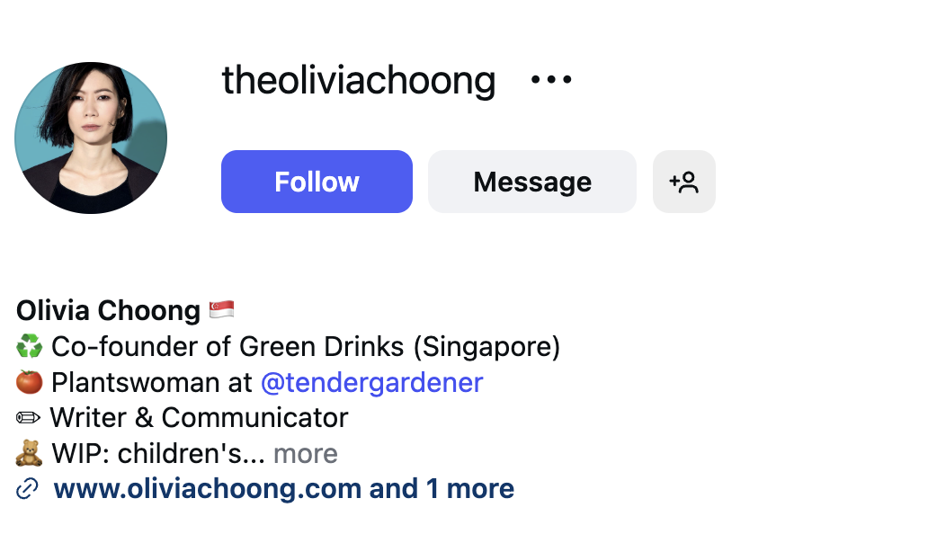 Olivia Choong (@theoliviachoong) – 1.1K Followers
